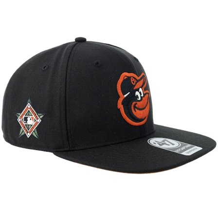 47 Brand - Negro snapback Gorra - Hatstore Exclusive x Baltimore Orioles Black Snapback @ Hatstore