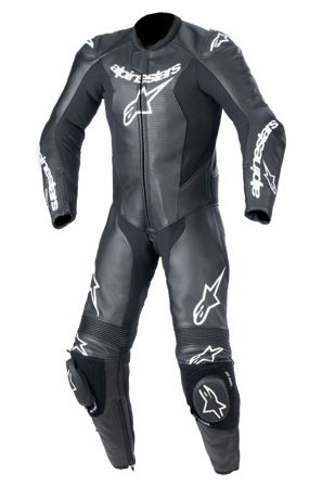 Tuta in Pelle Bambino Alpinestars GP Plus V2 Nero 130