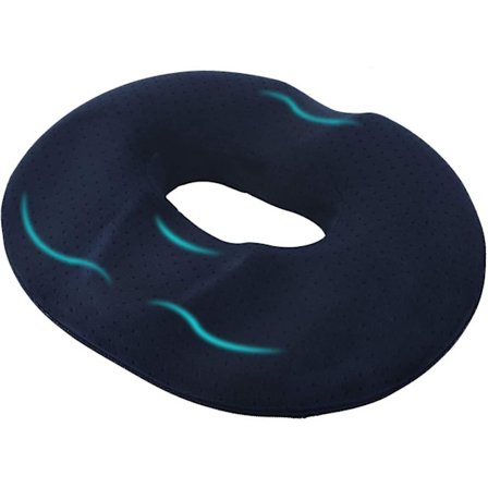 Sitsring, Ortopedisk sitskudde för coccyx och intimområde, Memory Foam-stol