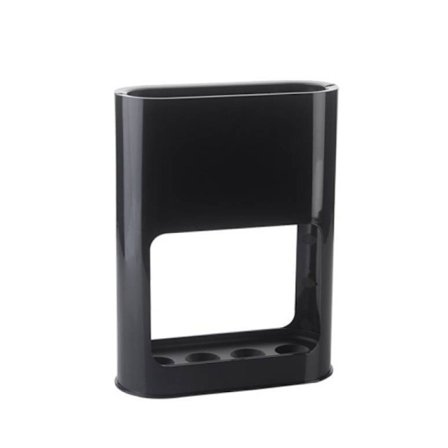 Svart paraplystativ Enkel kreativ paraplyoppbevaringsstativ