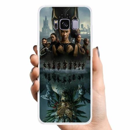 Samsung Galaxy S8 Tpu Mobilskal Wakanda Forever : Black Panthe