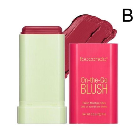 Flytende Kinn Blush Ansikts Nærende Blush Gel Cream Naturlig Vanntett Multibruk Øyenskygge