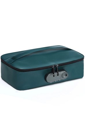 Lockable Discreet Box Luxury Green