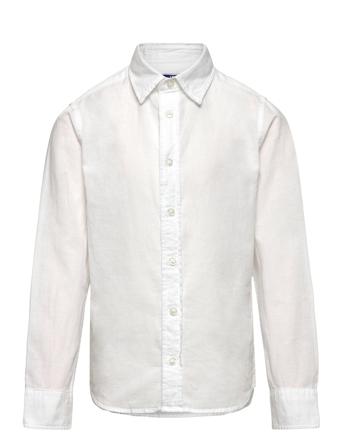 Jjelinen Blend Shirt Ls Sn Jnr White Jack & J S
