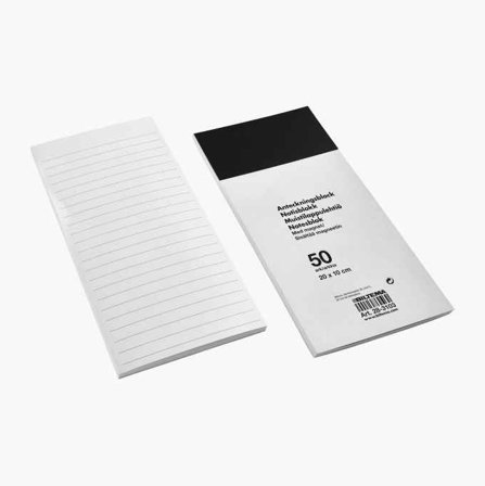 Anteckningsblock med magnet