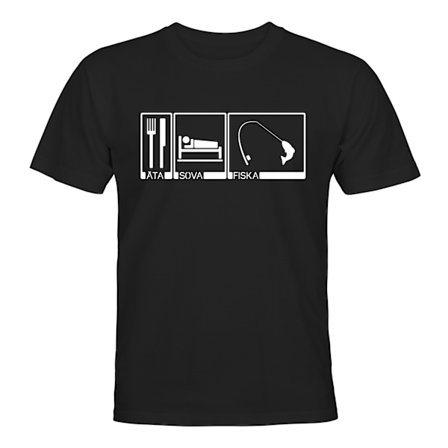 Spise Sove Fiske - T-SHIRT - UNISEX
