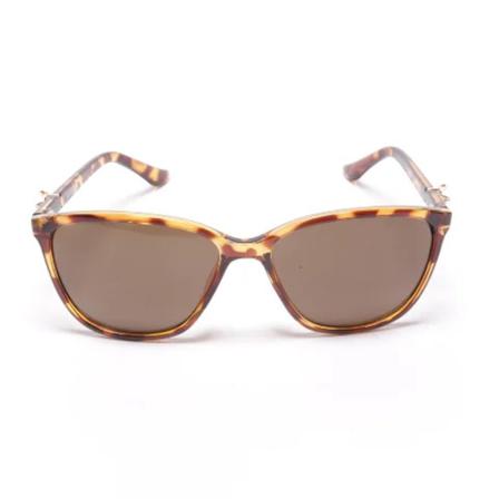 Moschino Pre-Owned, Pre-owned Plastic sunglasses Bruin, Dames, Maat:ONE Size