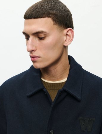 WOOD WOOD Wwotis Jacket 25190 - Navy - XS