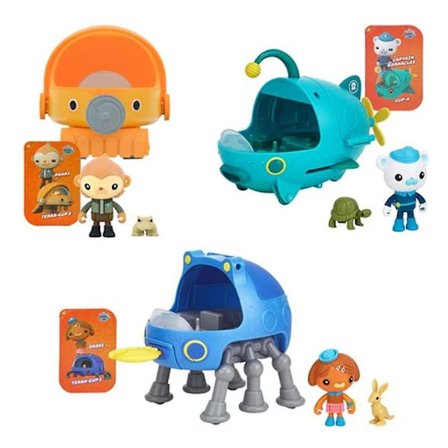 Octonauts Serie 3 Figur & Køretøj (Stile Varierer)
