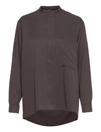 Airy Shirt Blus Långärmad Brun A Part Of The Art