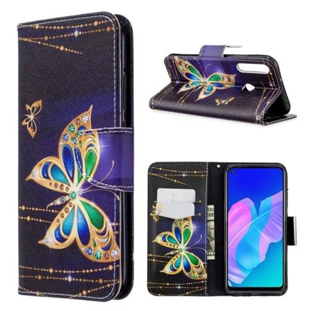 Wonderland Huawei P40 Lite E Etui - Livlig Sommerfugl Multicolor