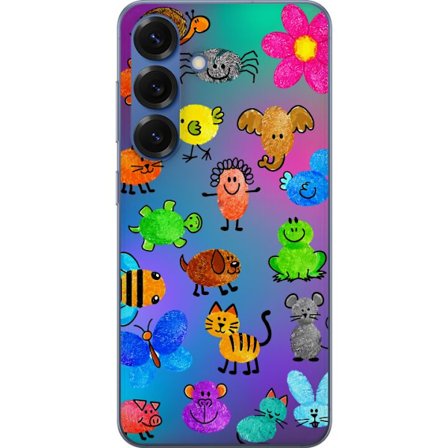 Yhteensopiva Puhelinkuori Samsung Galaxy S25+ Little Scribble Friends