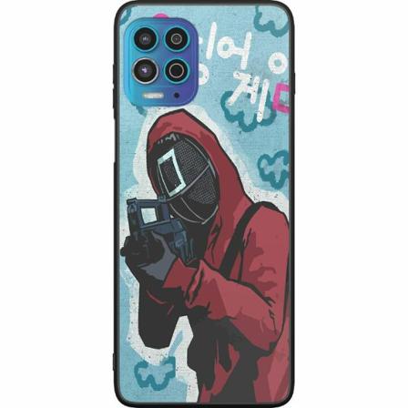 Motorola Moto G100 Svart Skal Squid Game