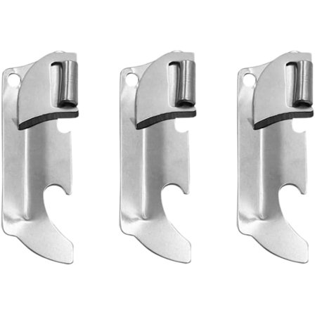 3 stk Militær Hermetikkåpner Campingboksåpner Bærbar Manuell Boksåpner Sikker Mini Boksåpner for Hjem Utendørs Camping