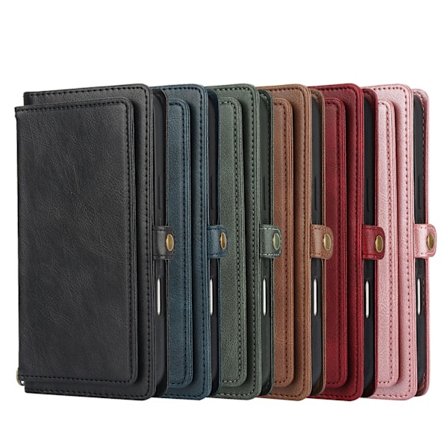 iPhone 16 Pro - Praktiskt Robust 2-1 Plånboksfodral