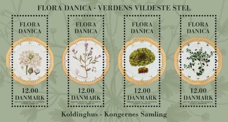 Danmark 2023 - Flora Danica - Postfrisk miniark