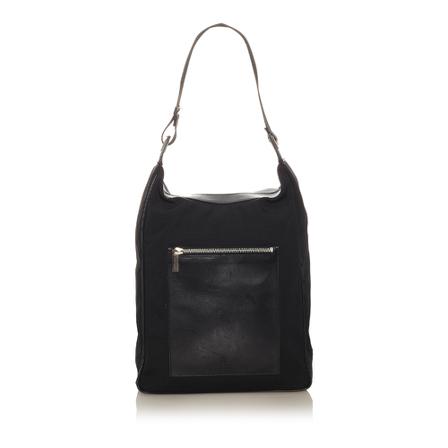 Gucci Vintage, Pre-owned bag Zwart, Dames, Maat:ONE Size,nylon