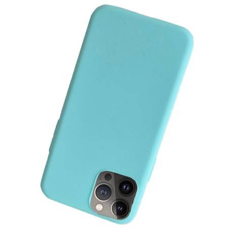Beskyttende LEMAN silikondeksel - iPhone 13 Pro Grön