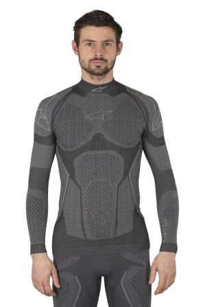 Alpinestars Ride Tech Winter Baselayer Top Black/Grey XS/S