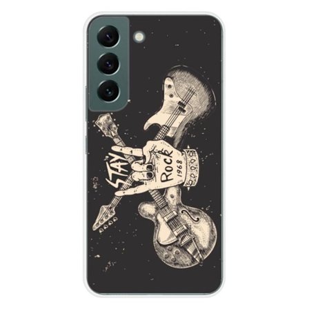 Silikonskal - Kompatibel med Samsung Galaxy S22 - design stay rock