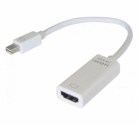 EXC Mini DisplayPort 1.2 to HDMI (4K) converter | DisplayPort mini - HDMI | Max 3840x2160 30Hz | White | 0.13m
