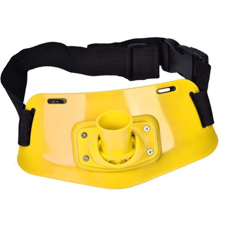 Fiskeri Kampbælte, 90° Justerbart Stående Talje Stang Holder Sele Bælte Fiskeri Taljebælter Stang