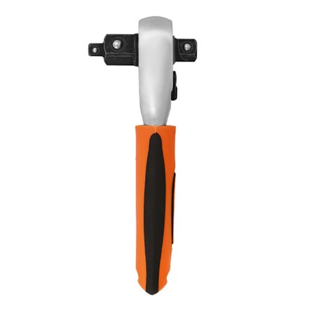 3-IN-1 Räikkäväännin 1/4" 3/8" 1/2" Räikkäavain Hylsyavain 72 Hammasta