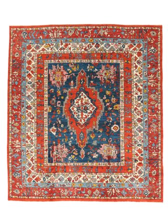Medallion Largo Kazak Fine Tappeto 251X295 Lana