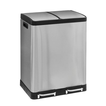 Stilrent Sorteringskärl 60L Rostfritt Stål