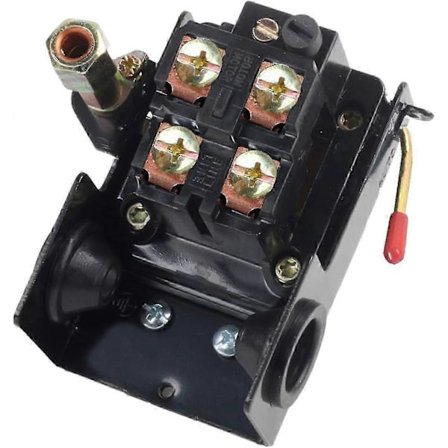 Raskaan käytön ilmakompressorin painekytkimen ohjaus 90-125 psi yksiporttinen, 26A korvaa