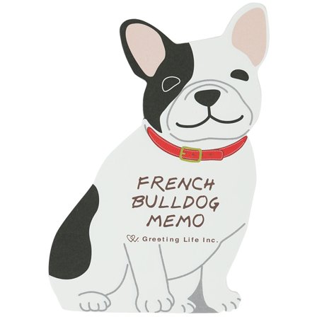 French Bulldog Memo Pad