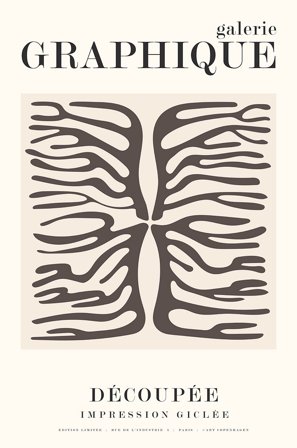 Malerifabrikken - Juliste Graphique 10 - Beige - Julisteet - - Homeroom
