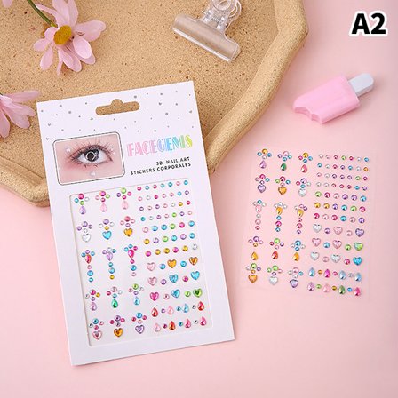 Face Gems Eye Jewels Festival Body Crystal Make Up Sticker Dia