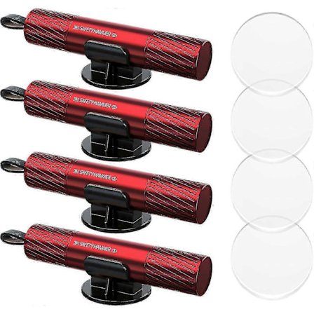 2025 4-pak Nødhammer og sikkerhedsselekniv til bil - Sikkerhedshammer