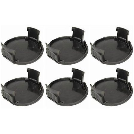 6 stk. WA0037 Spoledeksler for gresstrimmere, kompatible med Worx WG168 / WG184 / WG190 / WG191