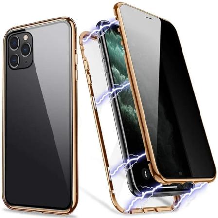 iPhone 14 Plus - 360 graders full beskyttelse med front og baksi Gold