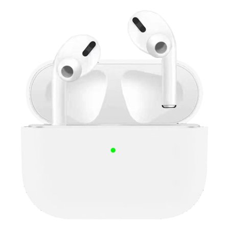 AirPods Pro ultratyndt silikoneetui - Hvid