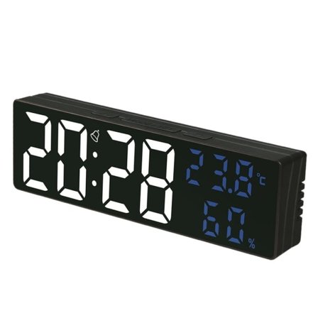 Digitalt Vægur Elektronisk LED Ur 1 1