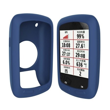 Garmin Edge 800/810 cover i silikone - Mørkeblå