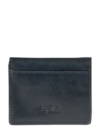 Tony Perotti Creditcard Wallet, Fold, W/ Banknote Pocket - Black - ONE SIZE