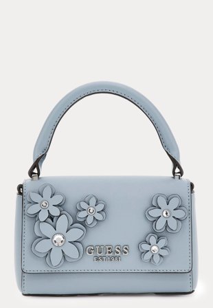 Guess Zaria Mini Top Handle Flap Slate Onesize