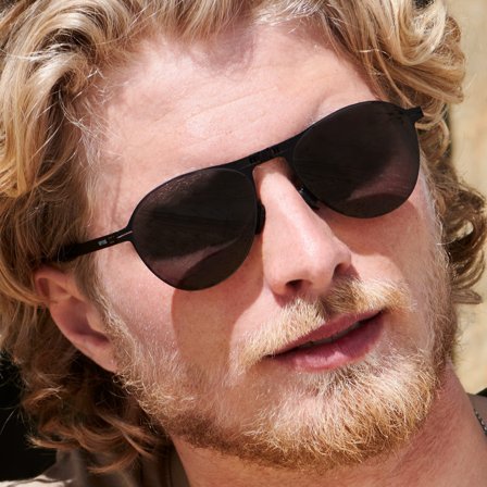 Lunettes de soleil pliables noires Whitmore Thea pour hommes - Lunettes de soleil rondes - pour Hommes - Waykins