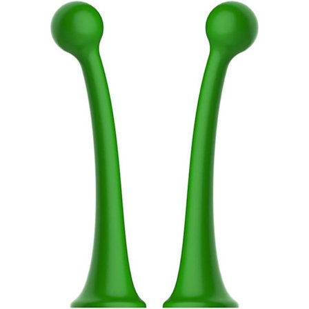 3D Træ Dekoration, 1 Par Søde Biltag Klistermærker Selvklæbende Bil Dekoration Personlig Styling Tilbehør, Grøn