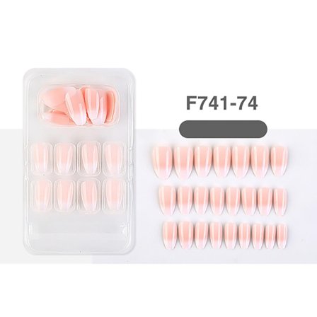 2025 Ny Modell Lösnaglar Klistermärken Bärbara Naglar Färdiga Naglar Avtagbara Naglar Europeiska