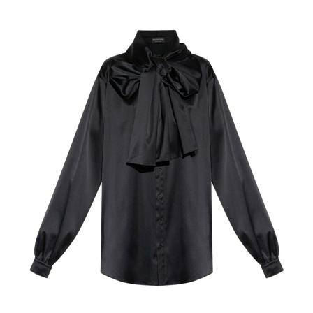 Balenciaga, Blouses Zwart, Dames, Maat:S
