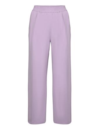 Julia Trousers 13103 Bottoms Trousers Wide Leg Purple Samsøe Samsøe