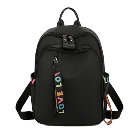 Vedenpitävä koululaukku tytöille Ergonominen suuri kapasiteetti Oxford-kangasreppu lukion laukkuihin Matkareppu