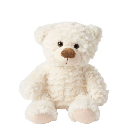 Åhléns Gosedjur nalle WALTER Mjukisdjur Vit 30CM