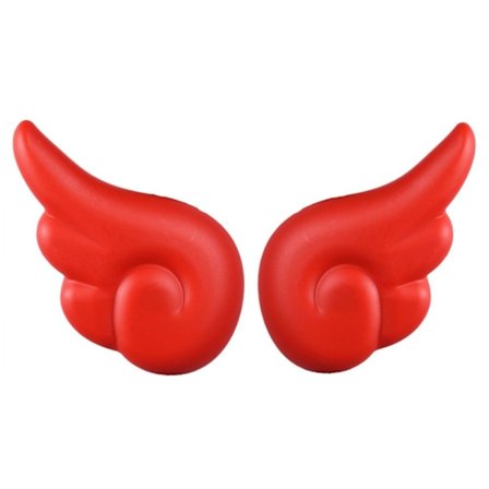 2kpl kypärän koristelu Angel Devil Wings -tarrat RED ANGEL