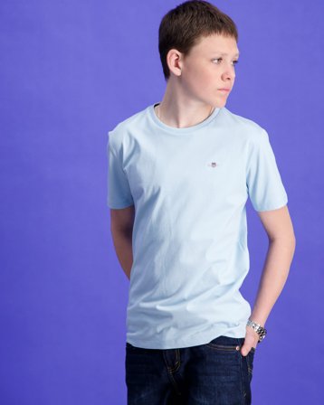 GANT SHIELD SS T-SHIRT Blau T-Shirts Jungen - Kids Brand Store